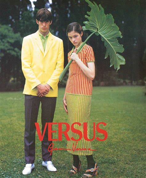 Versus by Gianni Versace Spring/Summer 1996 Models: Ivan de 